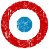 Frankreich Luftfahrt-Kokarde