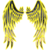 Angel sun wings