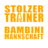 Stolzer Trainer einer Bambini Mannschaft