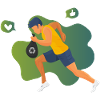 Plogging activity