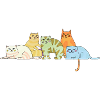 Cat Family_Katzenfamilie