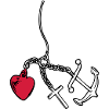 faith, love, hope heart
