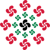 lauburu Basque cross
