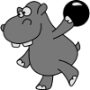 Hippo Bowling