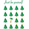 Christmas Trees and Palm