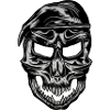 Military Soldiers Skull Beret