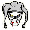 agressiv joker skull