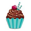 Cupcake - Muffin - Donut - Lody - czekolada - DD