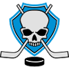 Hockey Skull and Bats