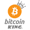 Bitcoin King Crown Logo Tee