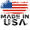 Made in USA Flag
