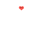 Heart with eyes