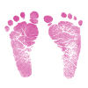 Bébé pieds fille