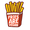 Fries are vegan