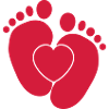Heart Baby Feet