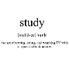 Study (studieren) Definition Dictionary