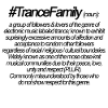 Definition of TranceFamily