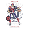 American football player