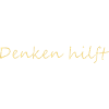 Thinking helps lettering