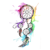 DREAM CATCHER RAINBOW COLORS