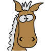 Funny Comic Horse