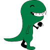 Funny Table Tennis Dinos