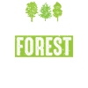 Possa la foresta essere con te Punch ecofriendly verde