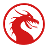 Red Dragon Icon Icon