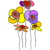 Bunte Blumen