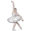 Ballerina - ballet dancer