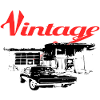 Muscle-Car an Tankstelle
