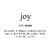Joy (Freude) Definition Dictionary