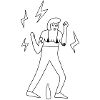 Techno dancer