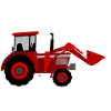 Red tractor