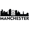 Manchester Angleterre Capital Skyline Royaume-Uni