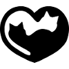 cat heart