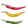 Capsaicin Chili Pods