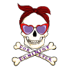 Feminist skull