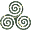 Celtic symbol triskele e 226