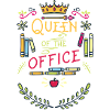 Queen office gift/Lustig/Spruch/Geschenk/idee