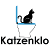 Litter box blue with writing