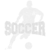 Soccer footballer soccer player
