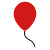 Red Balloon Emoji