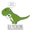 T-Rex Dinosaur Mięsożerny Telefon Prezent