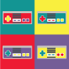 Pop art geek, manette