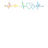 Regenbogen Herzschlag