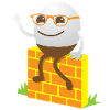 cute funny kawaii Humpty Dumpty