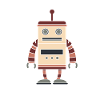 Bunter Roboter
