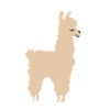 Sweet alpaca