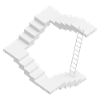 Staircase fault construction